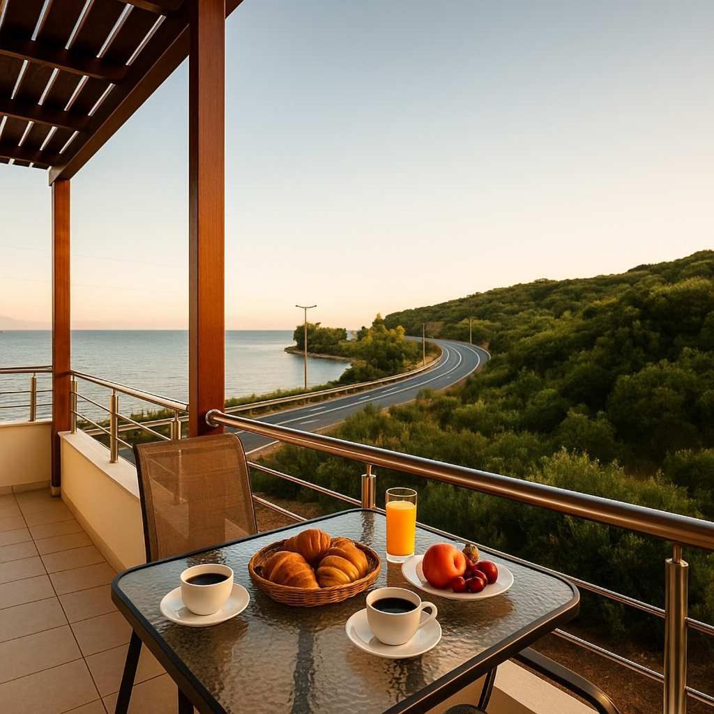Villa Armonia - Beachfront Majestic Retreat Petalidi ภายนอก รูปภาพ